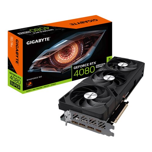 Gigabyte GeForce RTX 4080 SUPER WINDFORCE 16GB GDDR6X Graphics Card