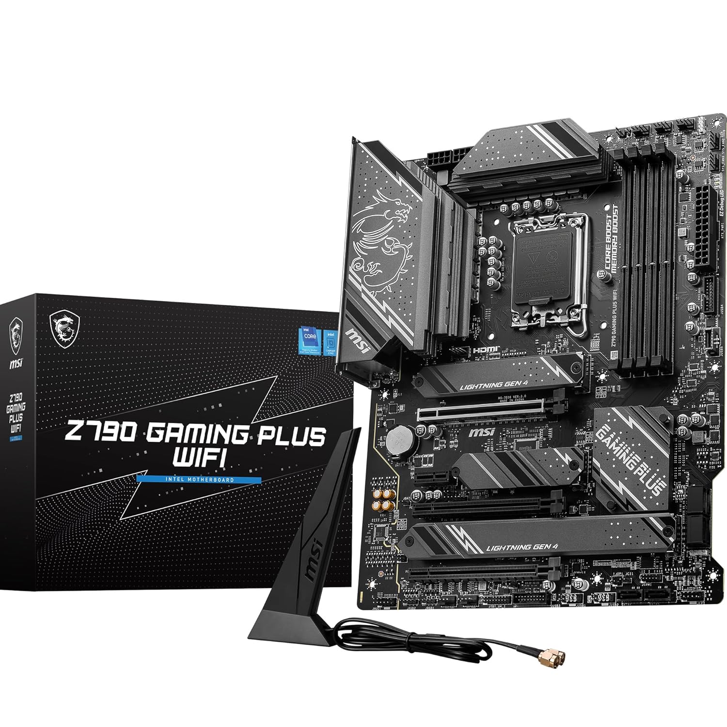 MSI Z790 Gaming Plus Wi-Fi LGA 1700 DDR5 PCIe 5.0 ATX Motherboard