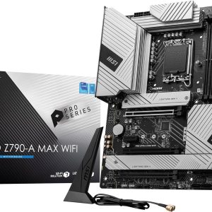 MSI PRO Z790-A MAX WIFI LGA 1700 DDR5 PCIe 5.0 Gen2 ProSeries ATX Motherboard