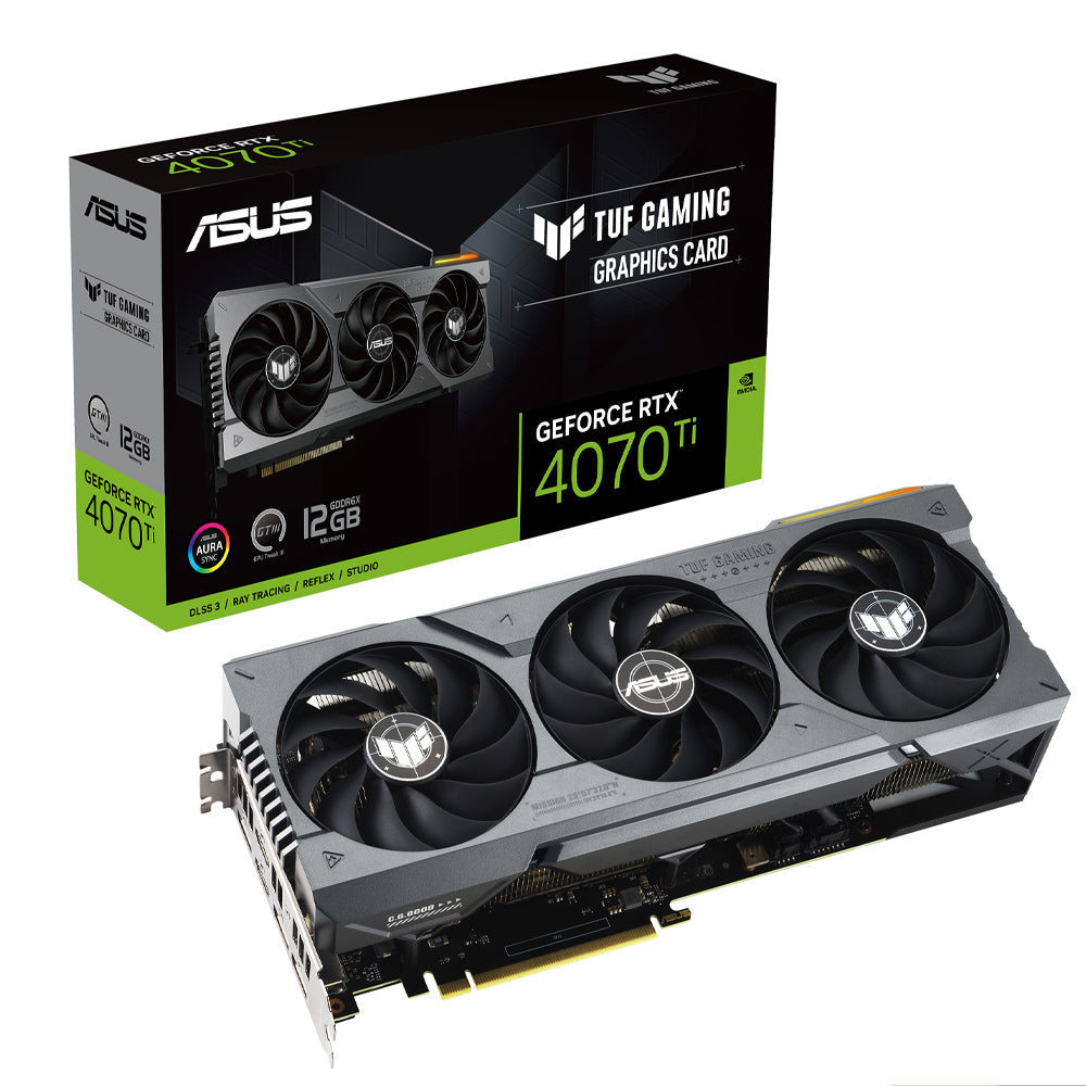 ASUS TUF Gaming GeForce RTX 4070 Ti 12GB GDDR6X 192-Bit Graphics Card