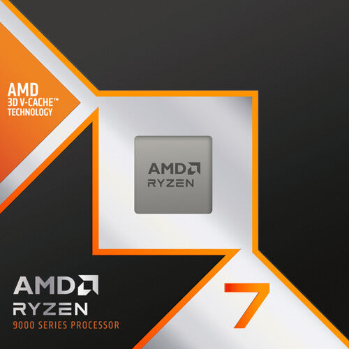 AMD Ryzen 7 9800X 3D 8 Cores 16 Threads 5.2GHz 104MB Cache AM5 Socket Desktop Processor