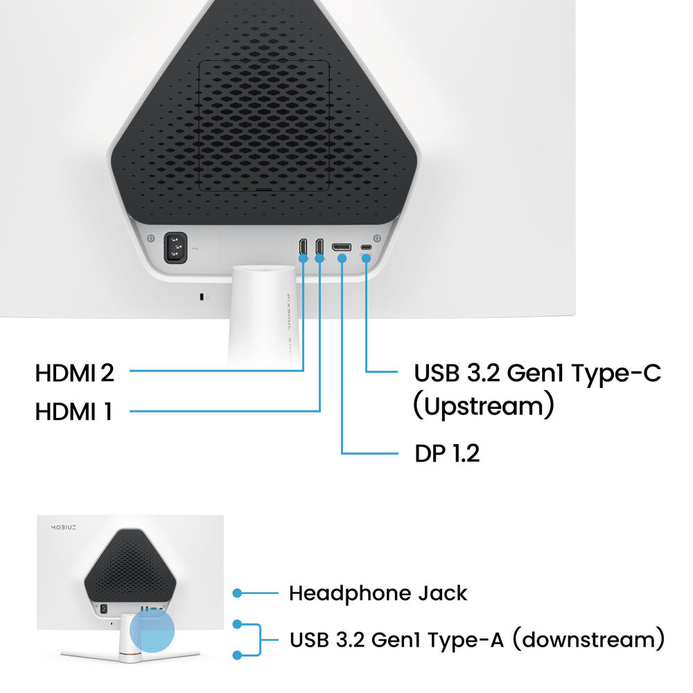 BenQ EX271 27” 180Hz 1080p FHD IPS MOBIUZ Gaming Monitor with Dual Built-in Speaker