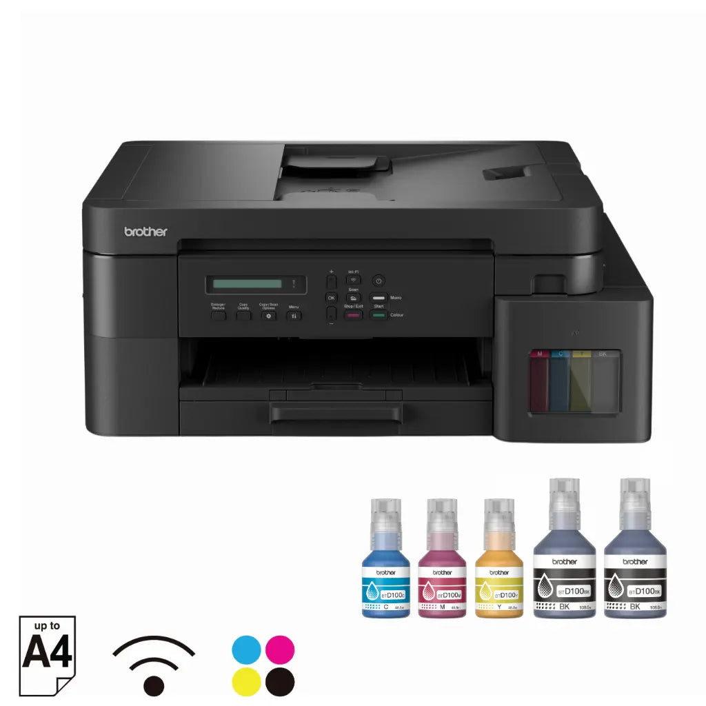 Brother DCP-T830DW Wi-Fi Multifunction Ink Tank Printer with Auto Duplex ADF
