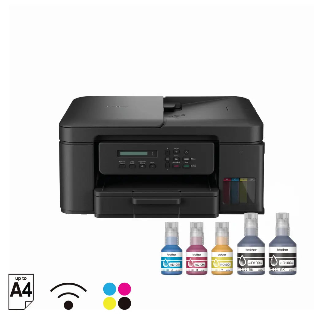 Brother DCP-T730DW Wireless Multifunction (Print Scan Copy) Ink Tank Printer Auto Duplex