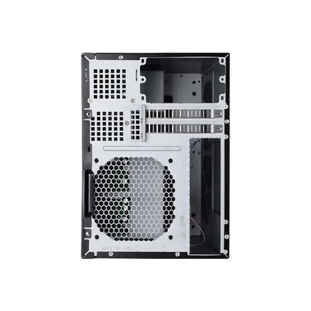 SilverStone DS380 Mini-ITX/Mini-DTX NAS Chassis with 8 Hot-Swap Drive Bays and USB 3.0 - Black