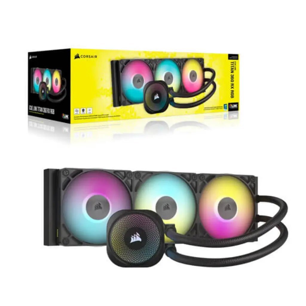 Corsair iCUE Link Titan 360mm RX RGB All-in-One Liquid CPU Cooler