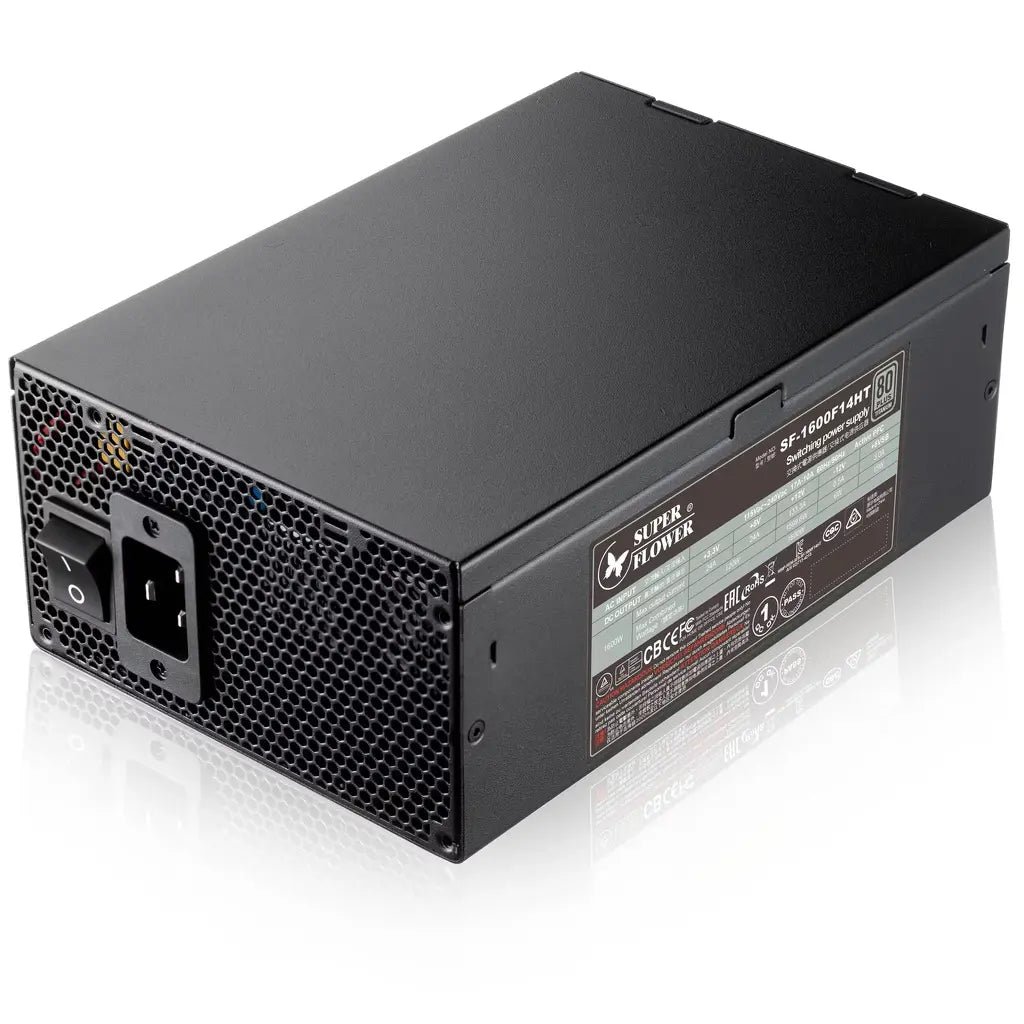 Super Flower Leadex Titanium 1600W 80+ Platinum Certified Fully Modular ATX 3.1 & PCIe 5.1 Power Supply