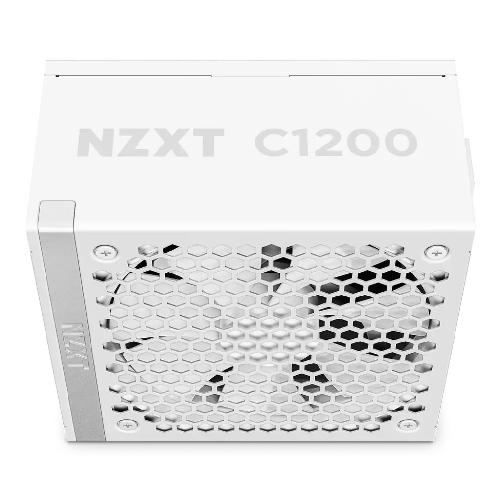 NZXT C1200 1200W 80 Plus Gold Fully Modular ATX 3.1 Power Supply Unit - White