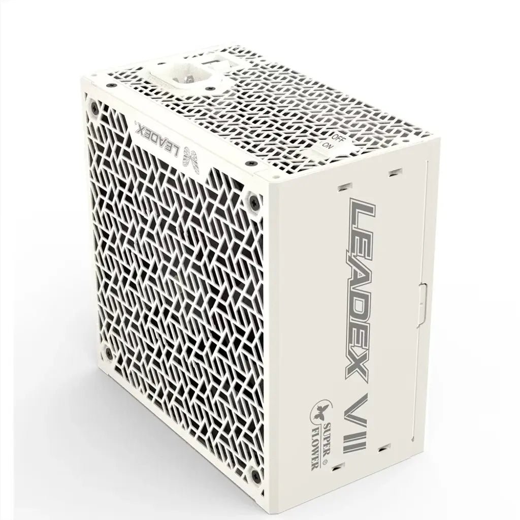 Super Flower Leadex VII Platinum PRO 1200W ATX 3.1 & PCIe 5.1 Fully Modular Power Supply - White Edition