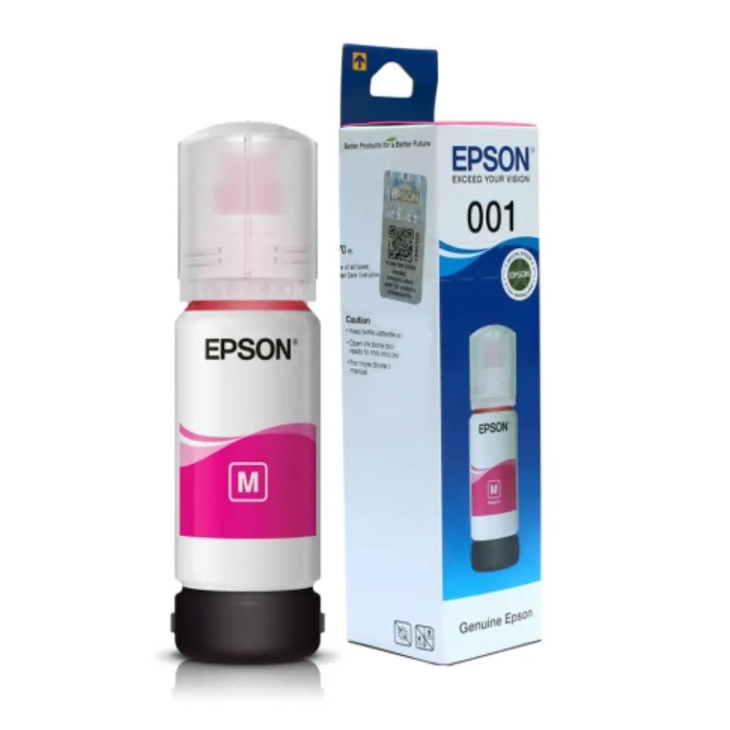 Epson 001 (C13T03Y398) Magenta Ink Bottle 70ml for EcoTank Series Printers