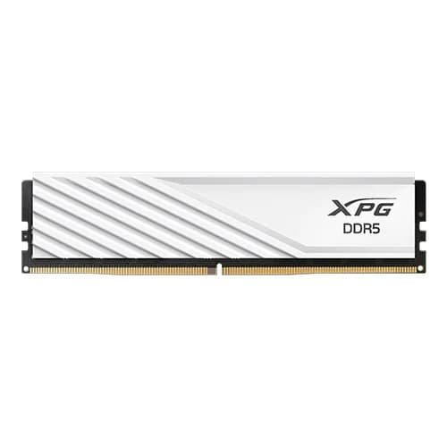 XPG LANCER BLADE 32GB (2x16GB) DDR5 5600MHz CL46 Low-Profile Gaming RAM Kit - White