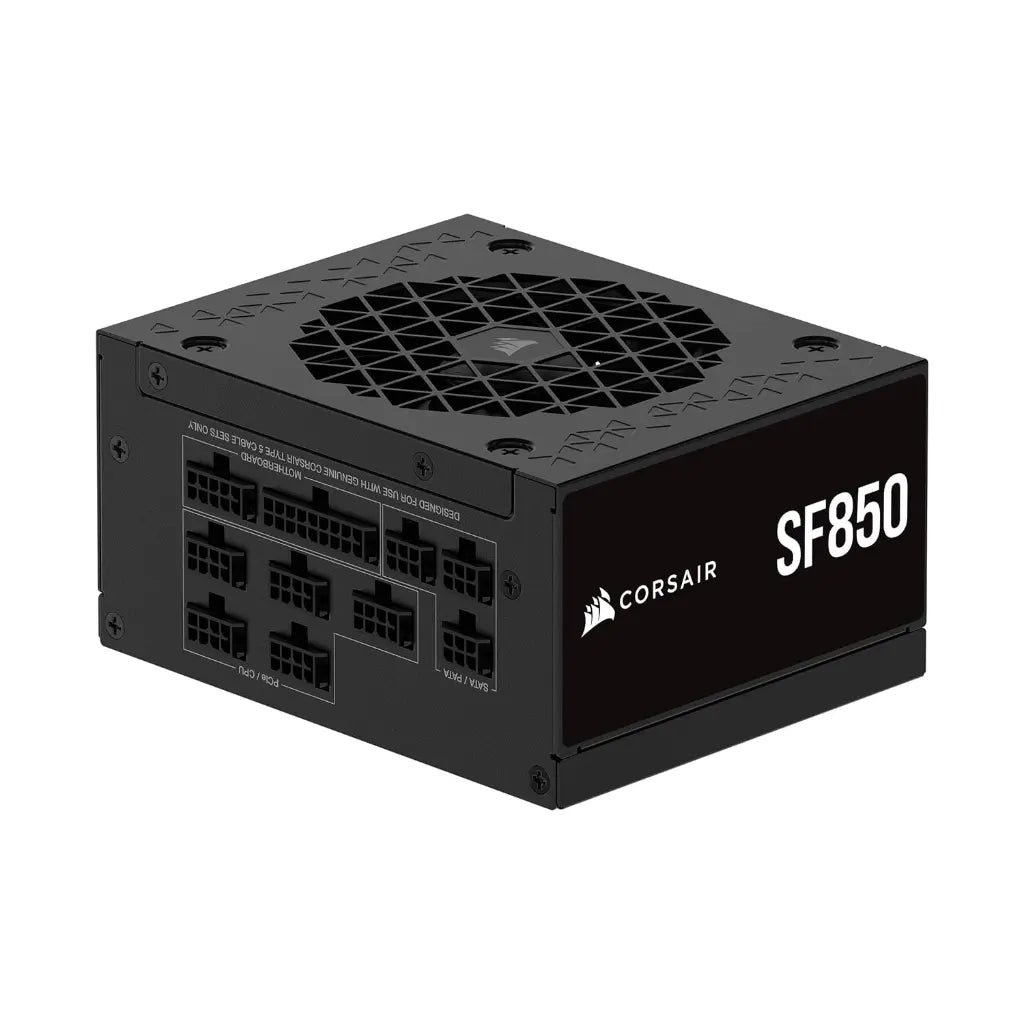 Corsair SF850 850W 80 Plus Platinum Fully Modular SFX Power Supply - High-Performance Compact PSU