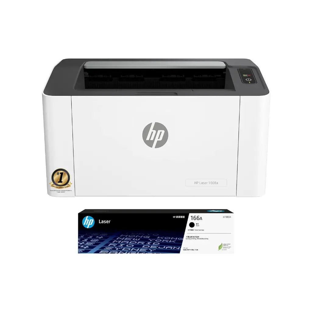 HP Laser 1008A Compact Monochrome Single Function Laser Printer