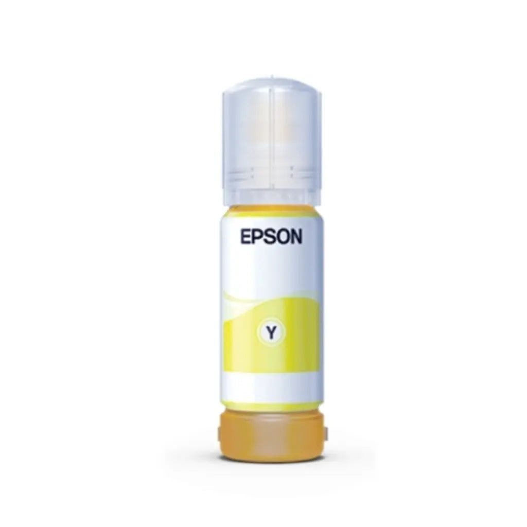 Epson 012 (C13T07K498) Yellow Ink Bottle 70ml - High-Yield Refill for EcoTank L8160 and L8180 Printers