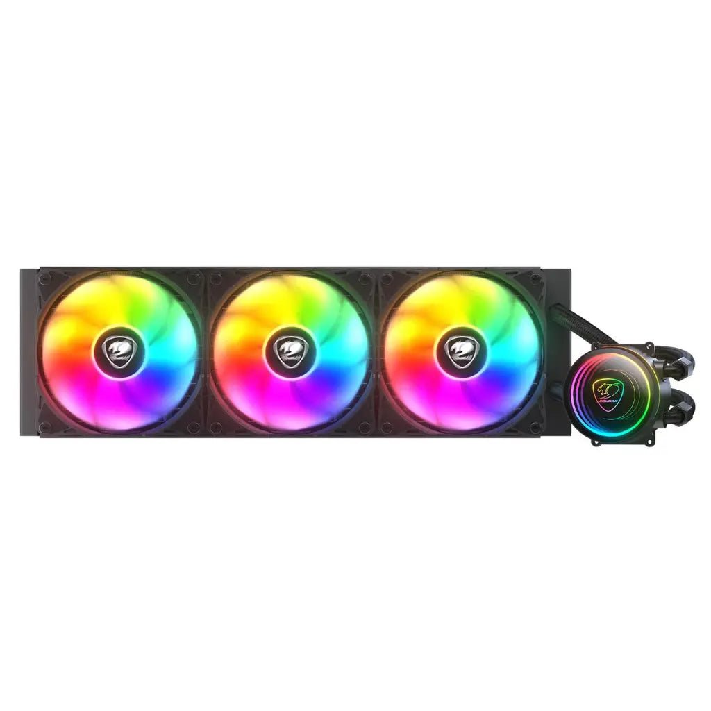 Cougar Poseidon Elite ARGB 360mm All-in-One CPU Liquid Cooler - Black