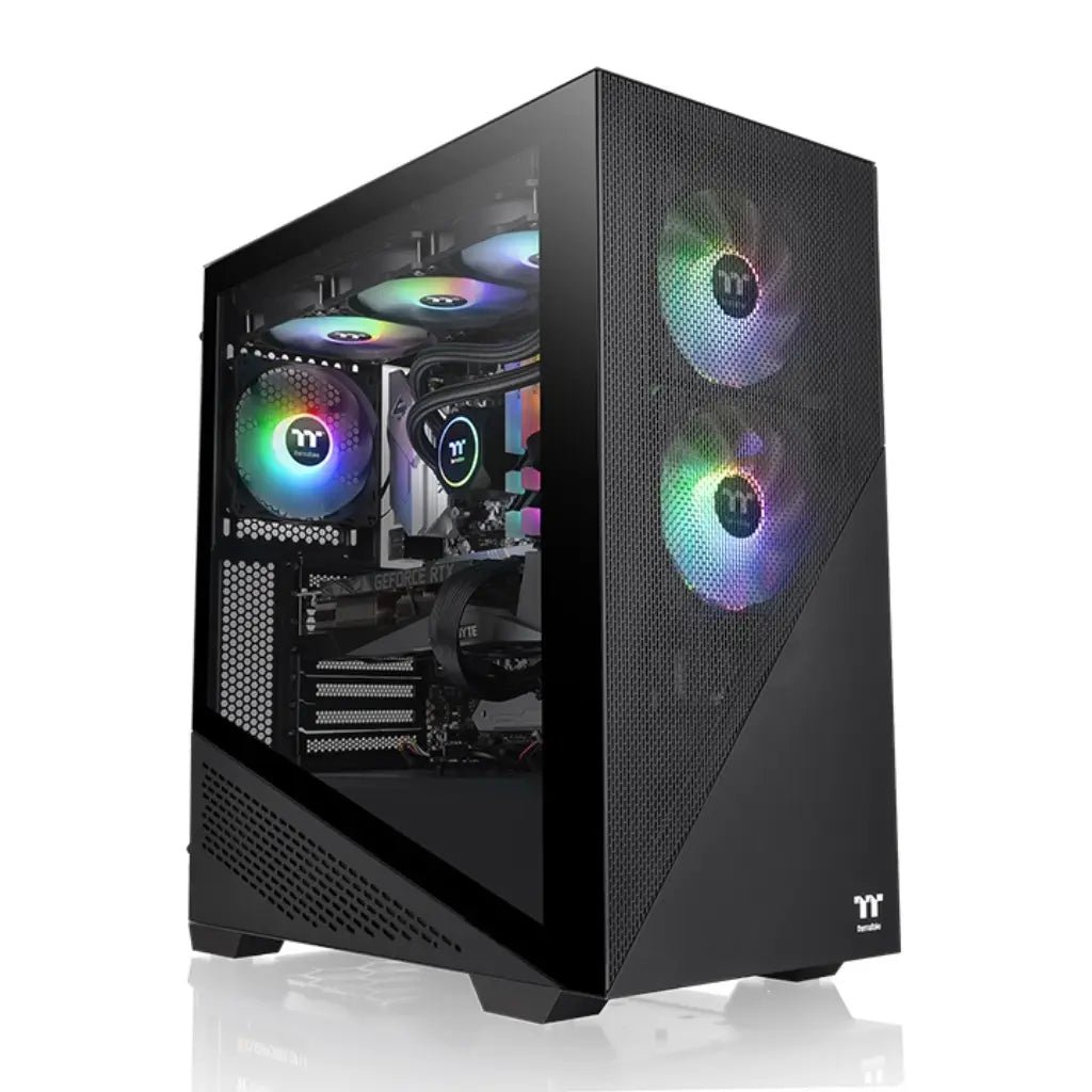 Thermaltake Divider 370 ARGB Mid Tower ATX PC Case with Tempered Glass Side Panel