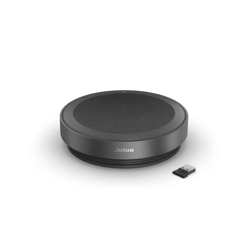 Jabra Speak2 75 MS Professional Portable Speakerphone with Link 380A USB-A Adapter and Super-Wideband Audio