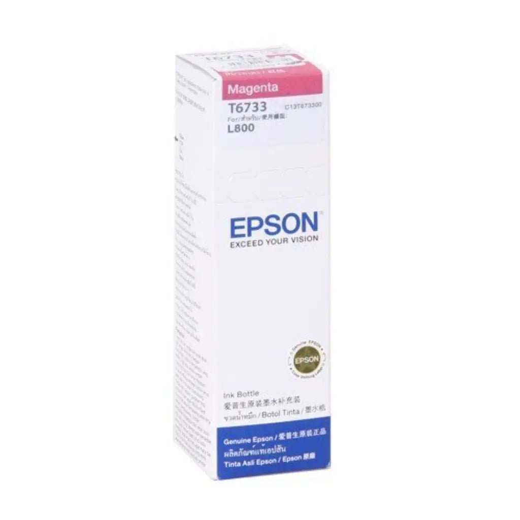 Epson T6733 (C13T673398) Magenta 70ml Ink Bottle for Epson L800