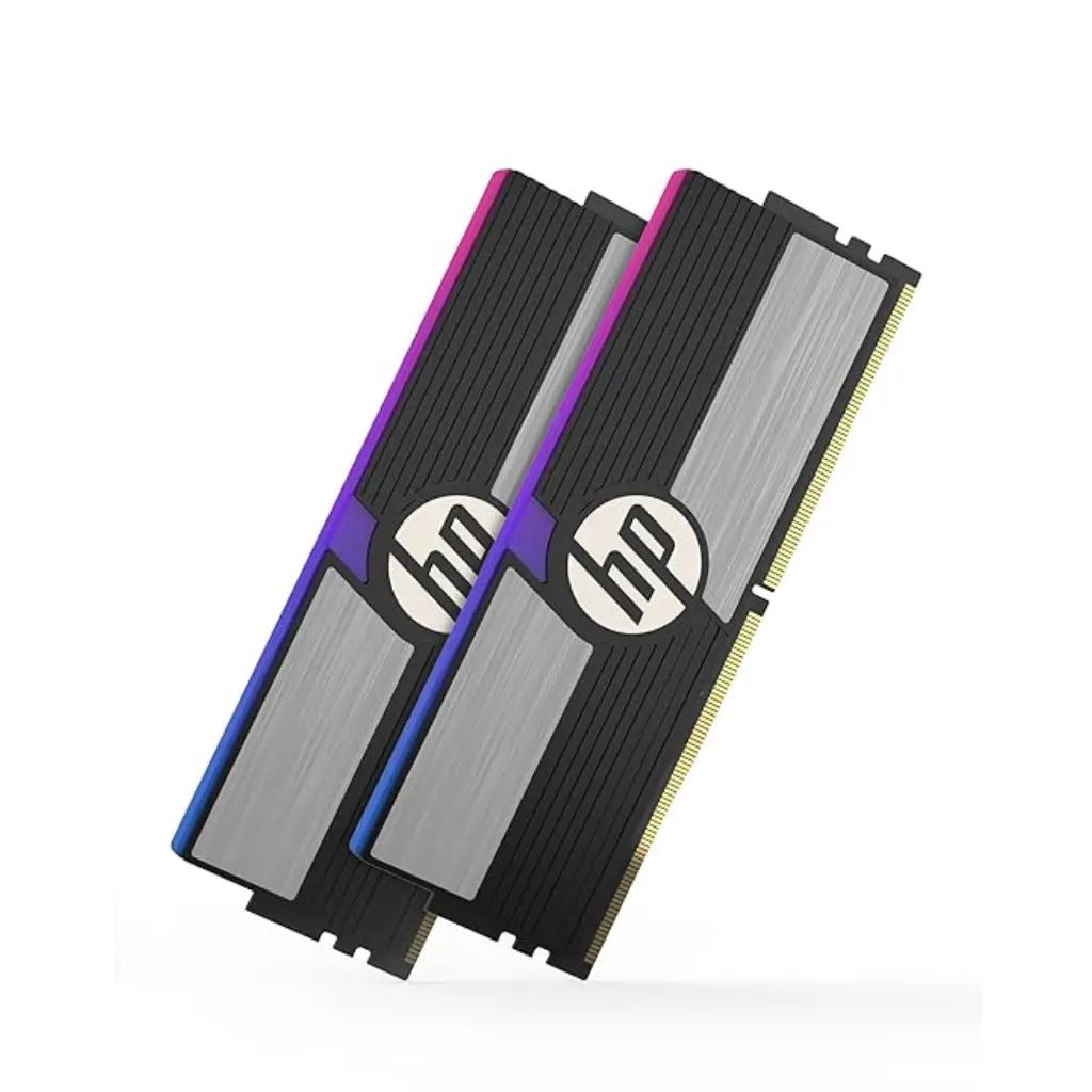 HP V10 32GB (2x16GB) DDR4 3600MHz CL14 RGB High-Performance Gaming Desktop Memory Kit