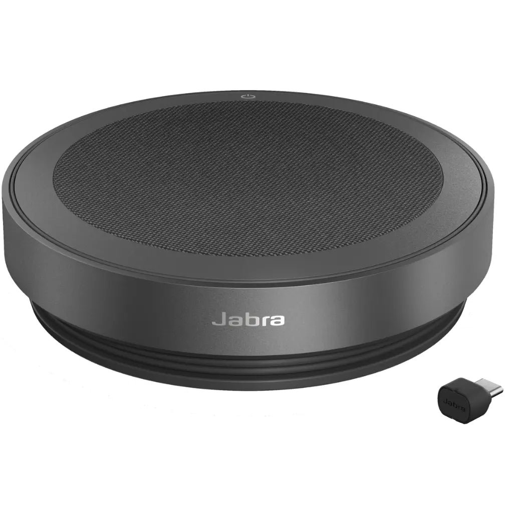 Jabra Speak2 75 MS Professional Portable Speakerphone with Link 380c USB-C Adapter