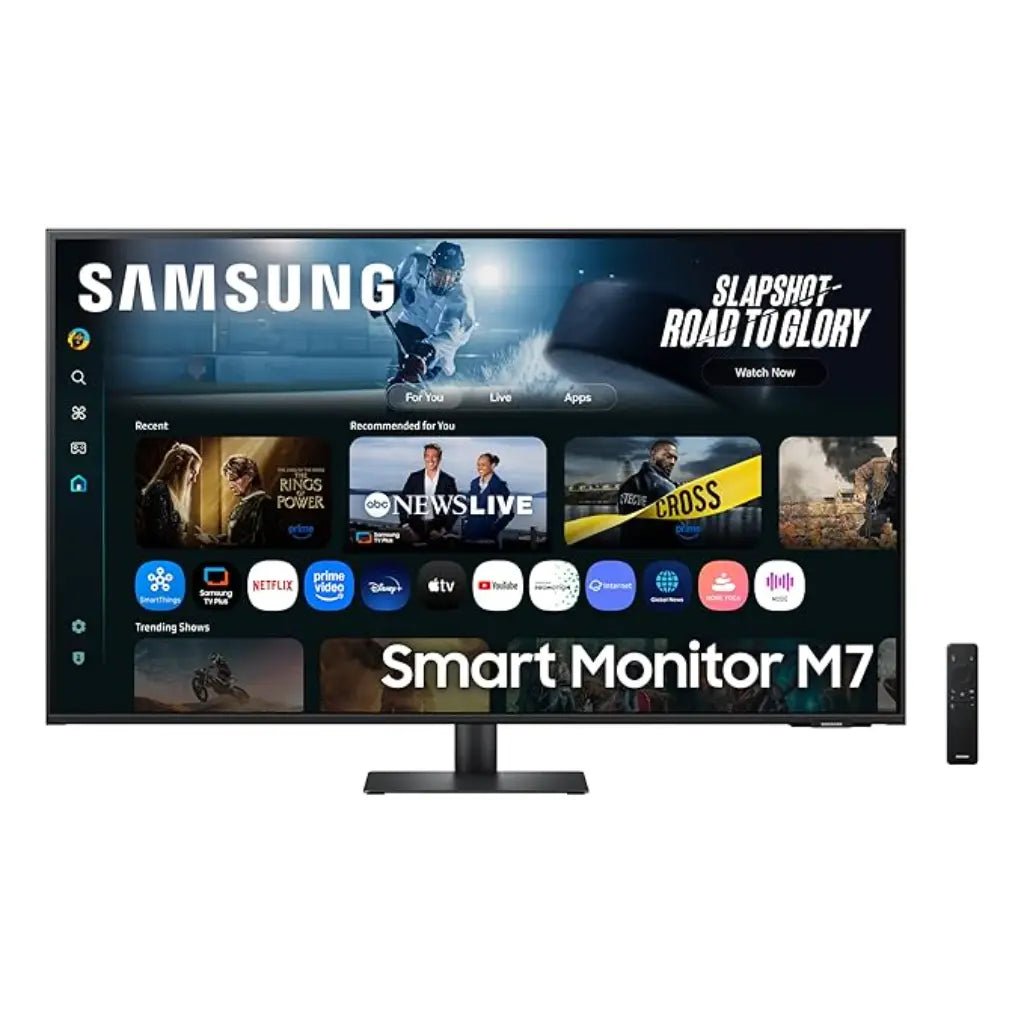 Samsung 43-inch M7 4K UHD Smart Monitor with Integrated Smart TV Apps and Streaming Services
