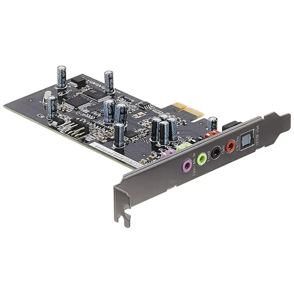 ASUS Xonar SE 5.1 Channel PCIe Gaming Sound Card with 192kHz/24-bit Hi-Res Audio Support