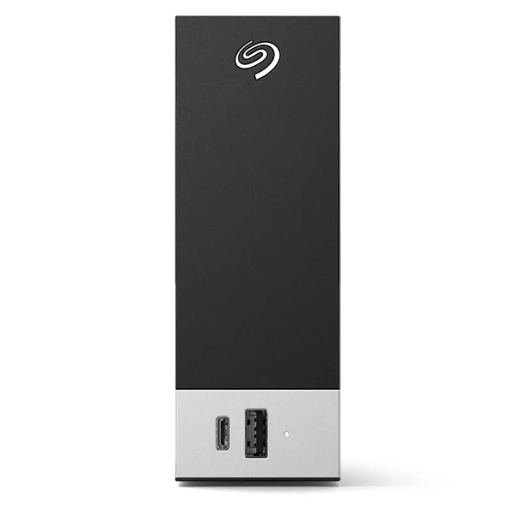 Seagate OneTouch Hub 18TB 3.5-Inch Desktop External Hard Drive with Password Protection and USB Hub - Black