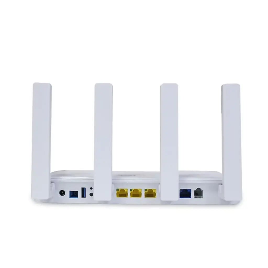 Syrotech XPON ONT WiFi 6 AX3000 Router with 4 Gigabit LAN Ports and VoIP Support
