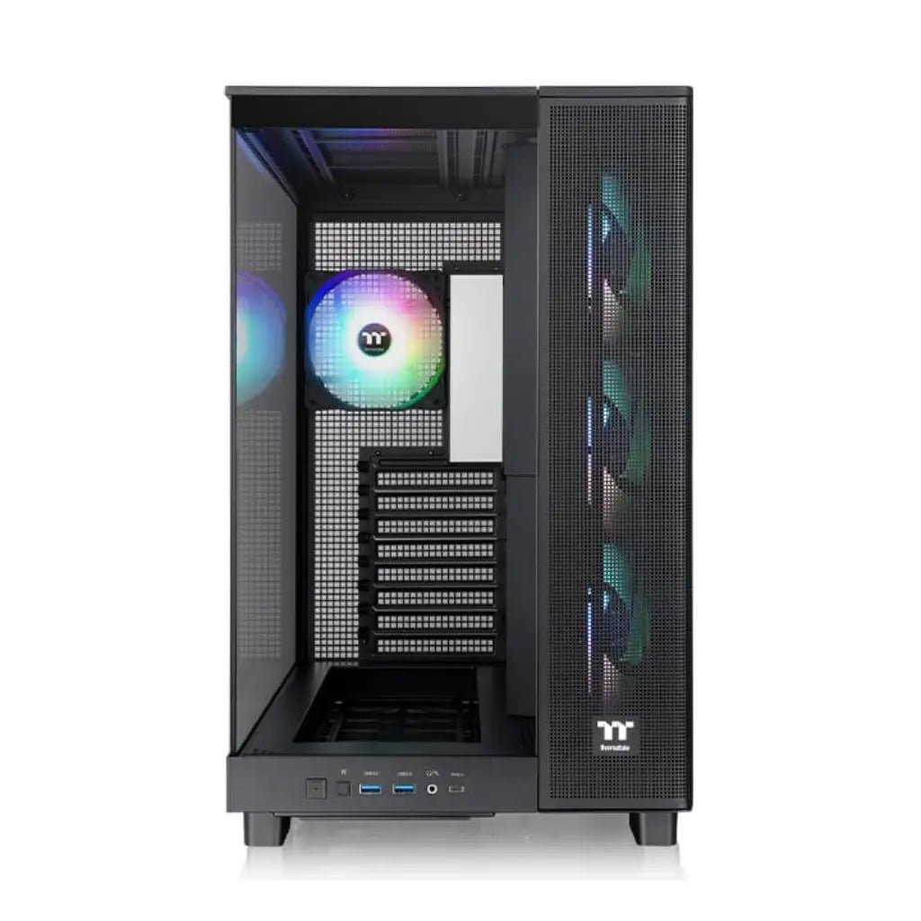 Thermaltake View 380 XL TG ARGB Mid Tower Tempered Glass PC Gaming Case