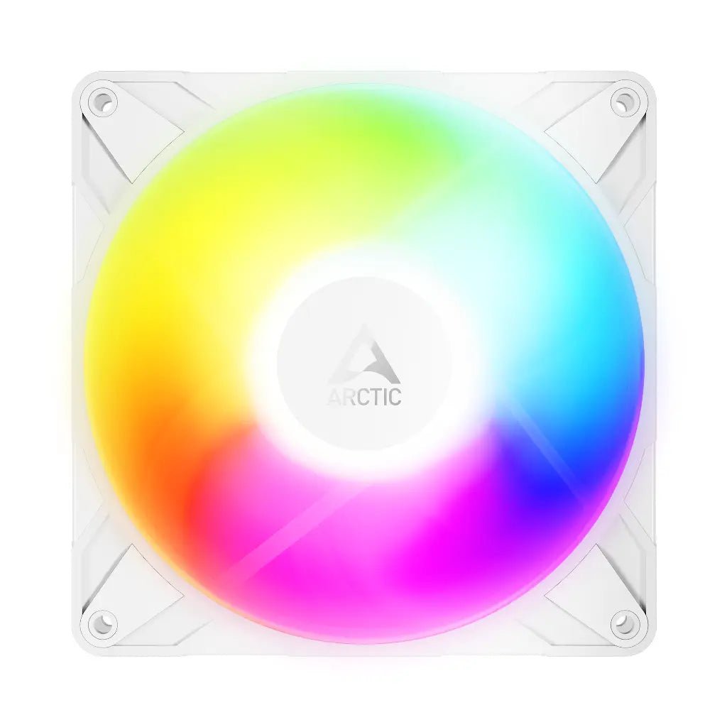 ARCTIC P14 Pro Reverse A-RGB 140mm PWM High-Performance Case Fan - White