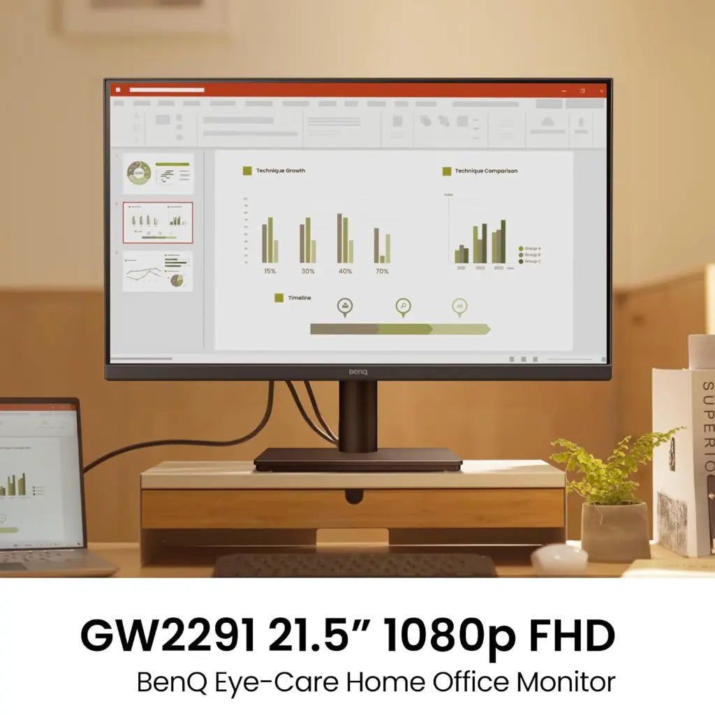 BenQ GW2291 21.5-inch Full HD 1080p IPS Monitor with 100Hz Refresh Rate and Built-in Speakers