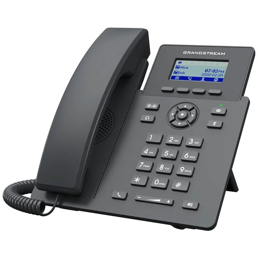 Grandstream GRP2601P 2-Line Essential IP Phone with PoE Support and HD Audio Quality