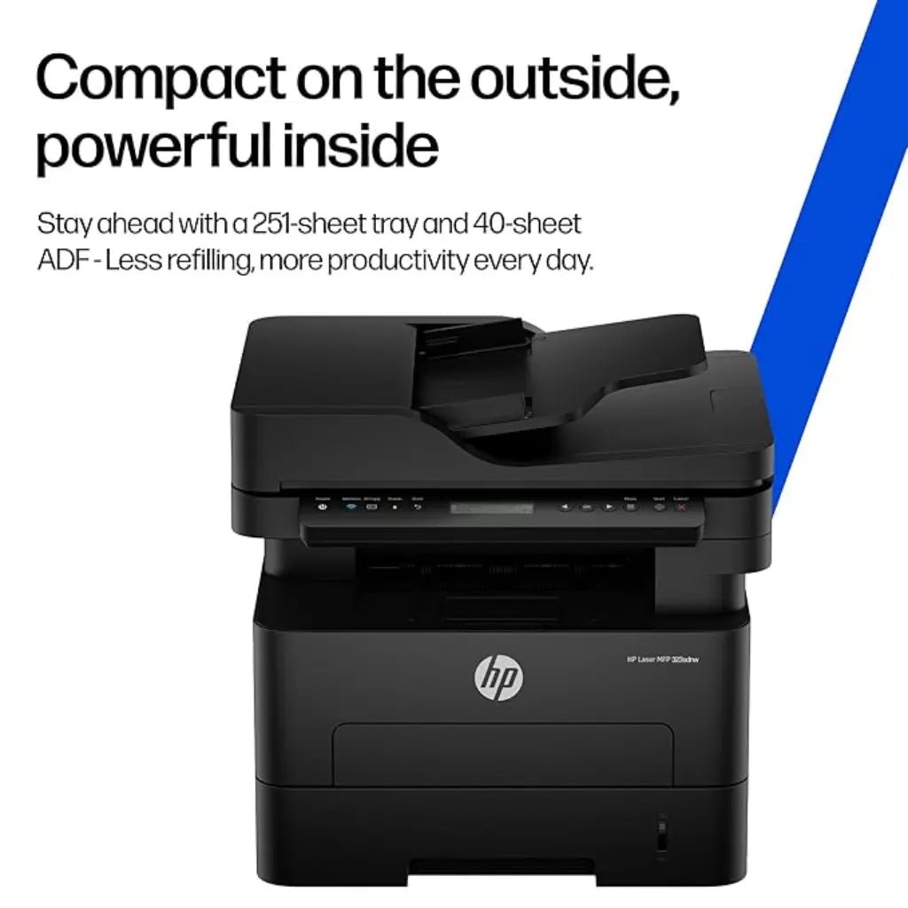 HP LaserJet Pro 323sdnw Wireless All-in-One Monochrome Laser Printer with Automatic Duplex Printing