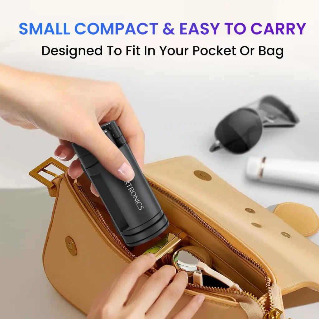 Portronics Mobot Clip POR 2269 Universal Mobile Phone Holder with 360-Degree Adjustable Angles