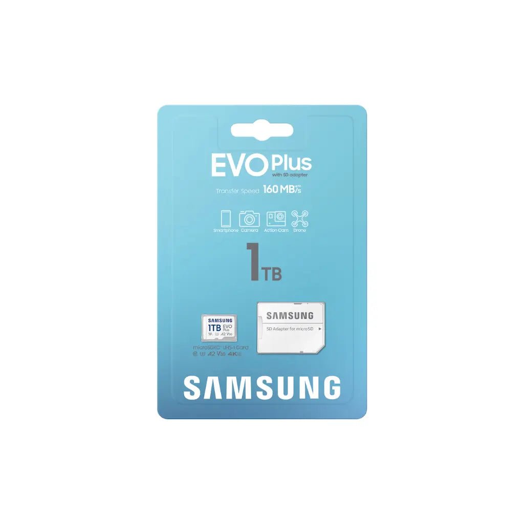 Samsung EVO Plus 1TB microSDXC UHS-I Memory Card with Adapter