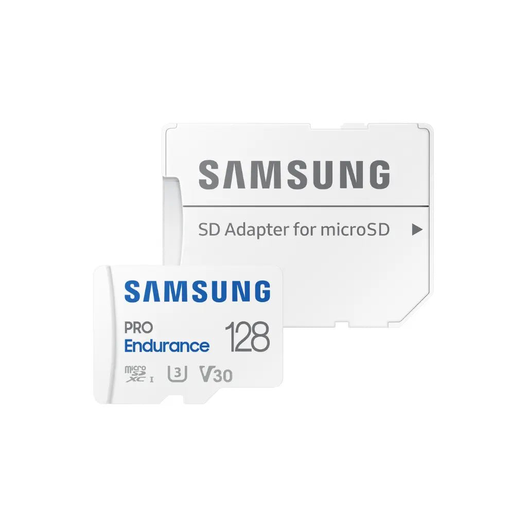 Samsung PRO Endurance 128GB microSDXC UHS-I Memory Card for Dash Cams and Security Cameras