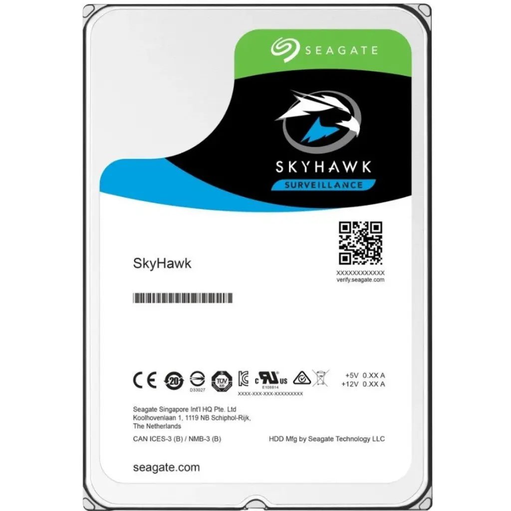 Seagate SkyHawk AI 16TB 7200RPM SATA 6Gb/s Surveillance Internal Hard Drive
