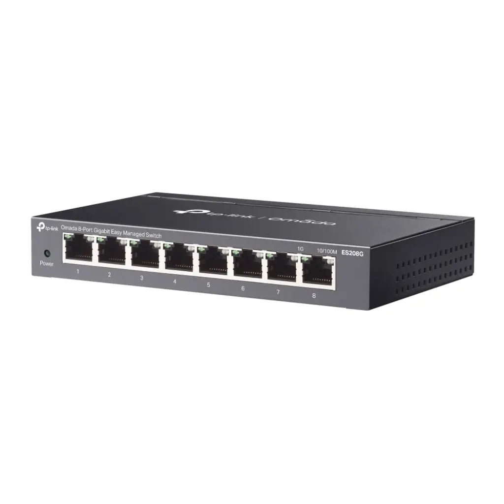 TP-Link Omada 8-Port Gigabit Easy Smart Managed Switch with Durable Metal Housing