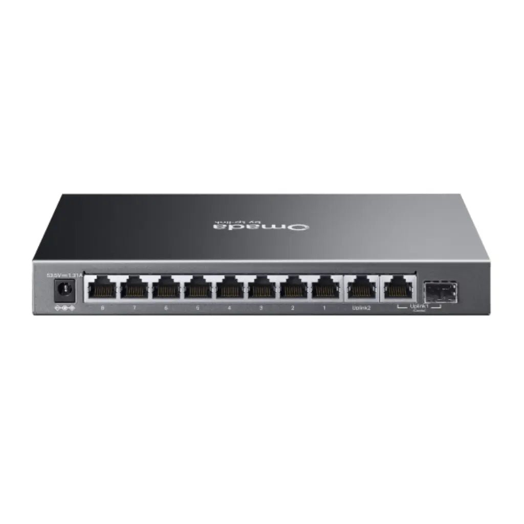 TP-Link Omada ES210GP 10-Port Gigabit Easy Smart Managed PoE+ Switch with 8 PoE+ Ports