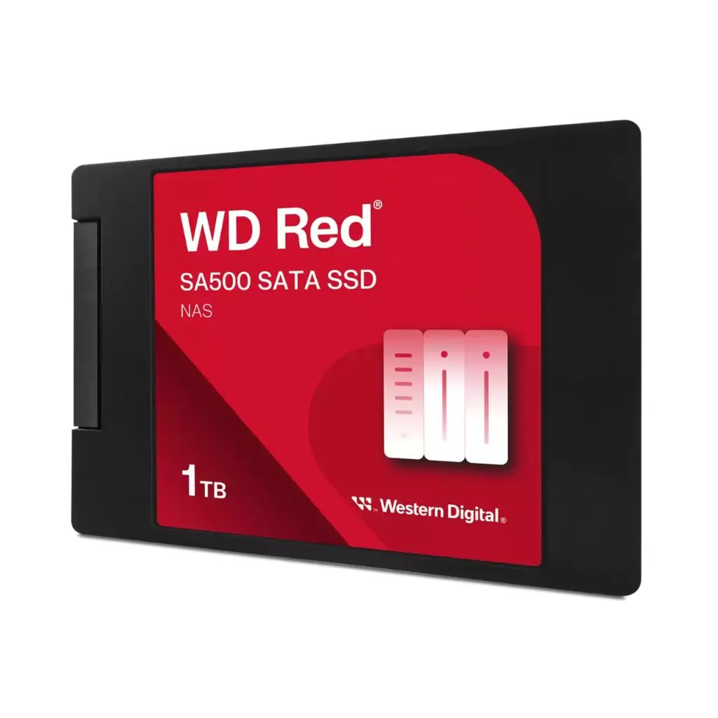 WD Red SA500 1TB NAS SATA 2.5-Inch Internal Solid State Drive (SSD) for Network Attached Storage