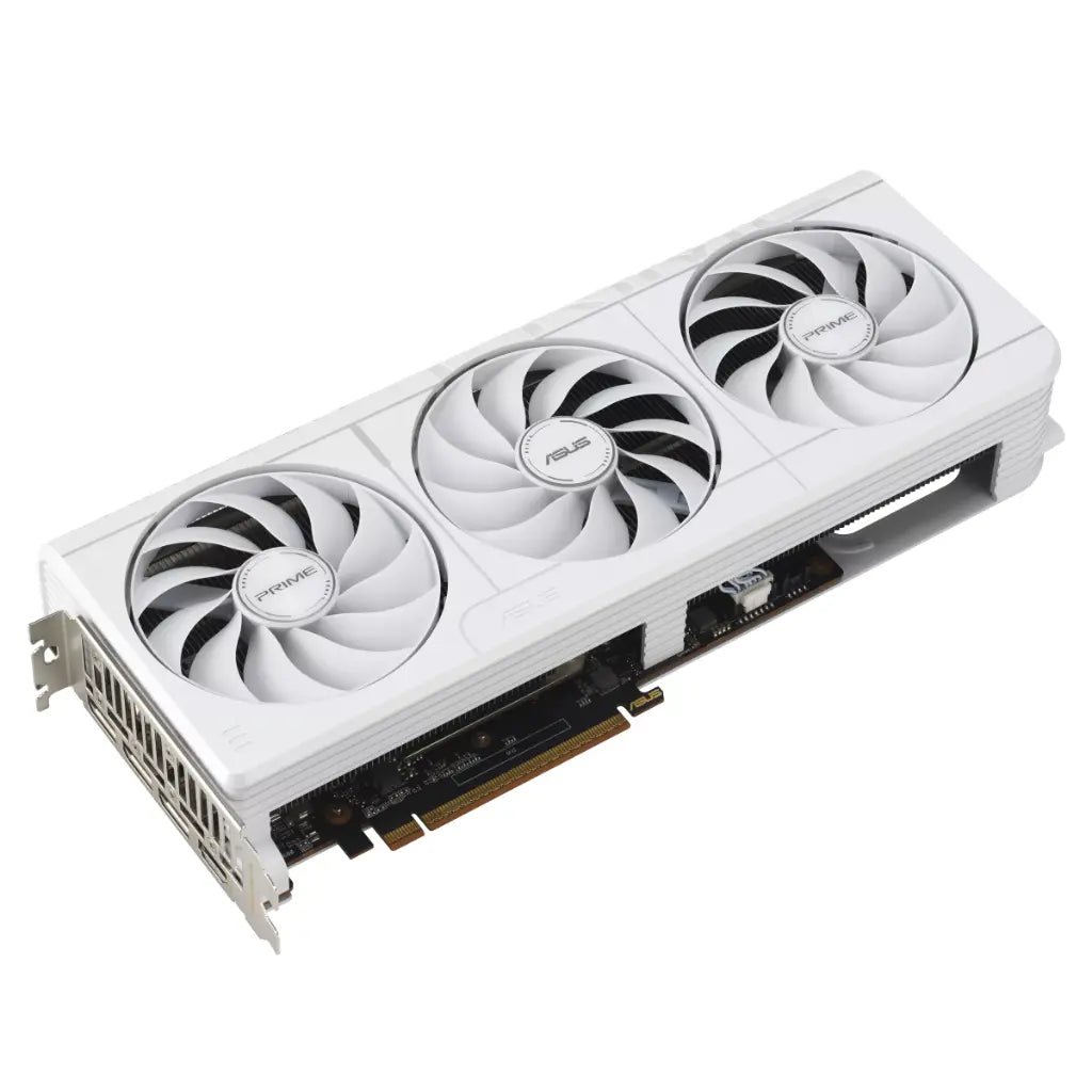 ASUS Prime AMD Radeon RX 9070 XT White OC Edition 16GB GDDR6 Graphics Card