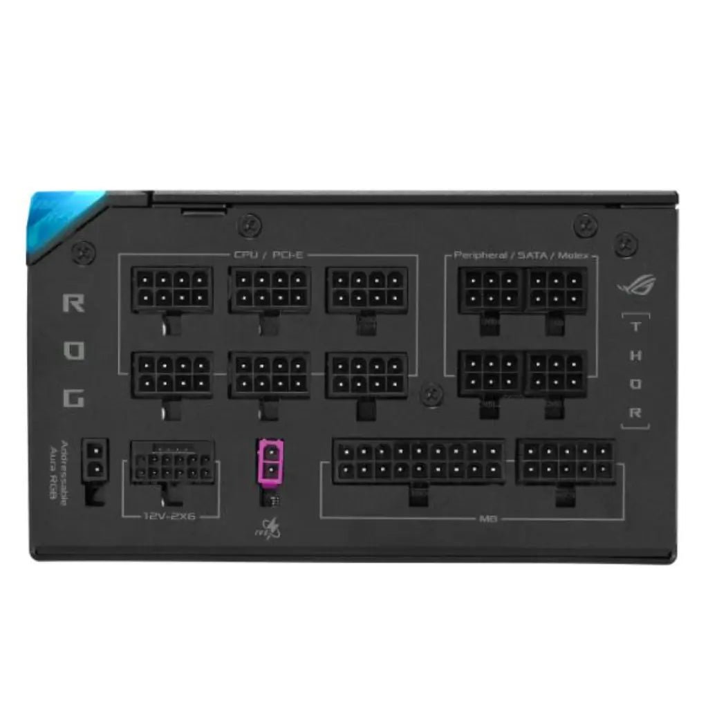 ASUS ROG Thor 1000W Platinum III ATX 3.1 Fully Modular Power Supply with GaN MOSFET Technology