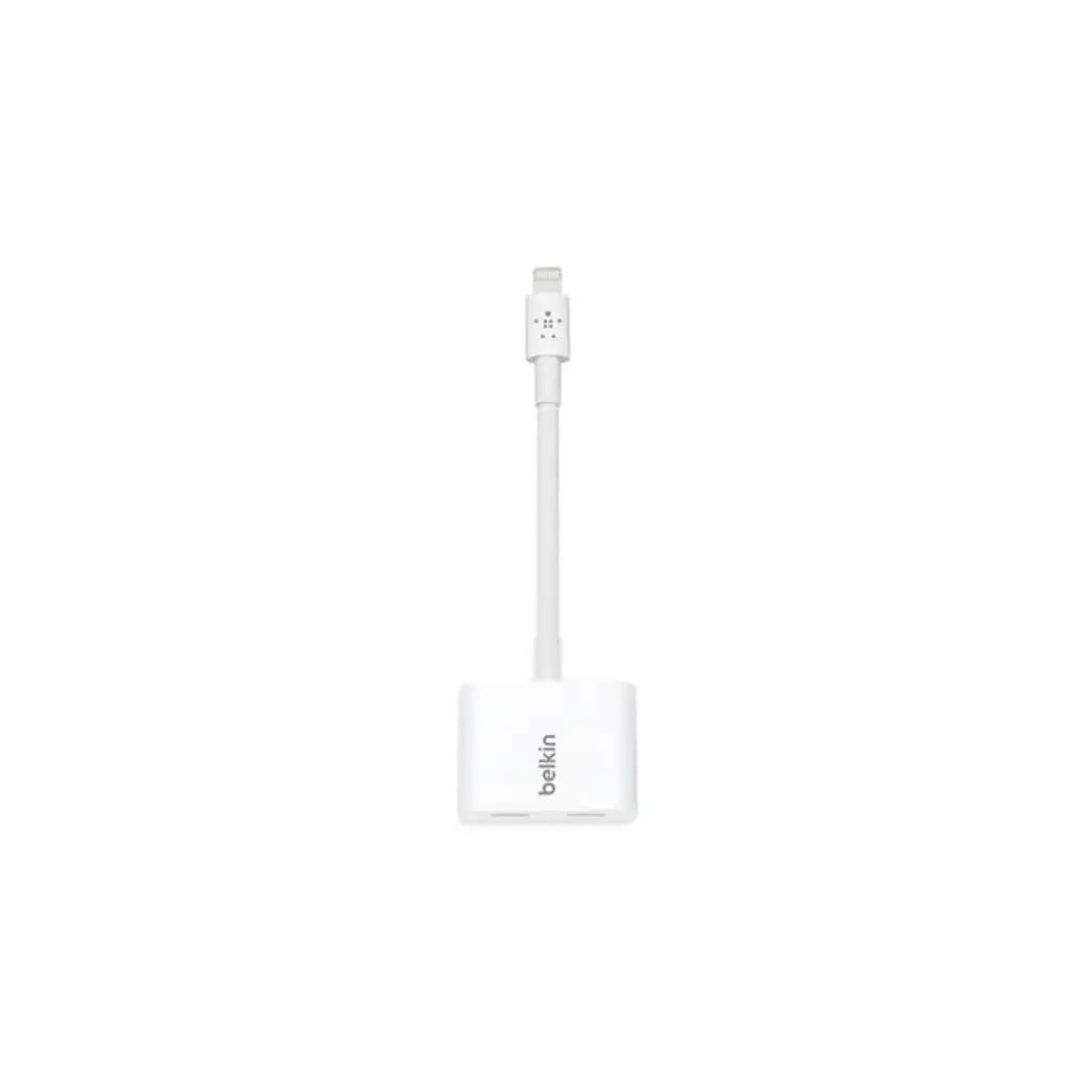 Belkin Lightning Audio + Charge RockStar Adapter for iPhone and iPad