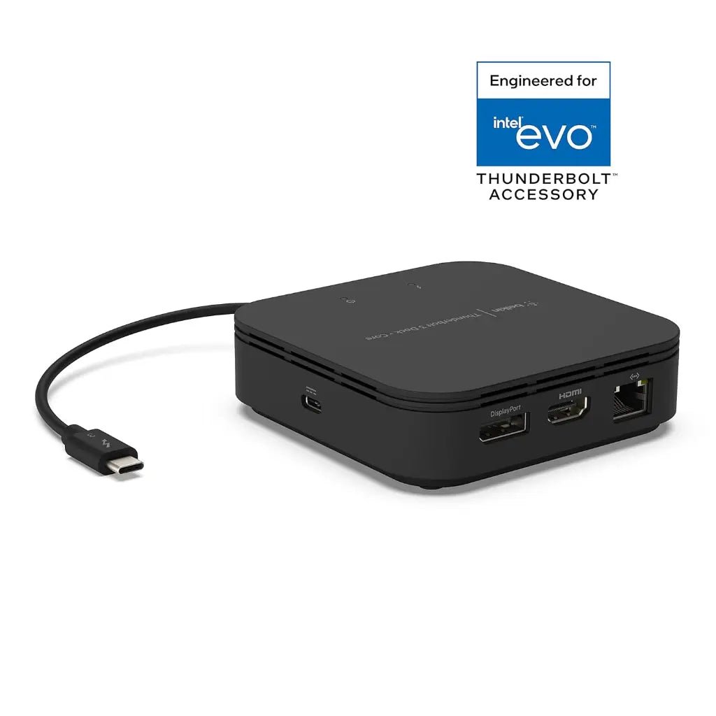 Belkin Thunderbolt 3 Dock Core with Dual 4K Display Support and 60W Power Delivery