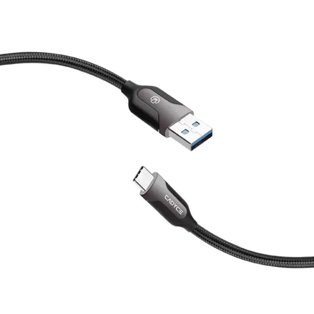 Cadyce CA-C3AM 3-Meter USB-C to USB 3.0 Type-A Male Cable - 5Gbps High-Speed Data Transfer for Windows and Mac
