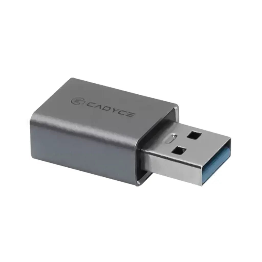 Cadyce CA-UCF USB 3.0 Type-A Male to USB-C Female Adapter - High-Speed Data Transfer Converter