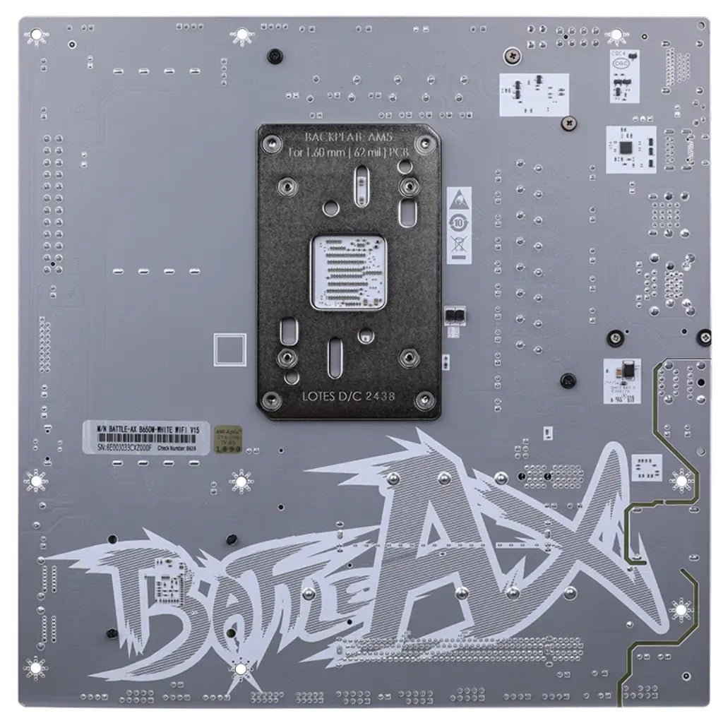 Colorful BATTLE-AX B650M WHITE WIFI V15 AMD AM5 DDR5 Micro-ATX Motherboard with WiFi 6