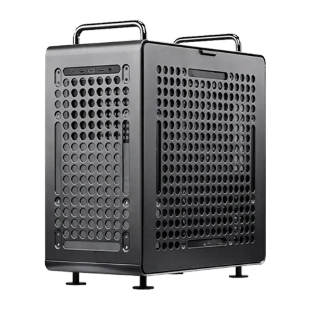 Cooler Master QUBE 540 Stardust Iron ATX Mid-Tower PC Case with Modular Design