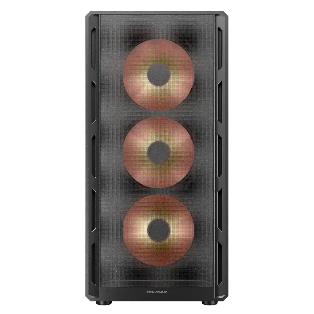 Cougar Airface Pure Pro Mid Tower PC Case - Compact ATX Support with 4 ARGB PWM Fans