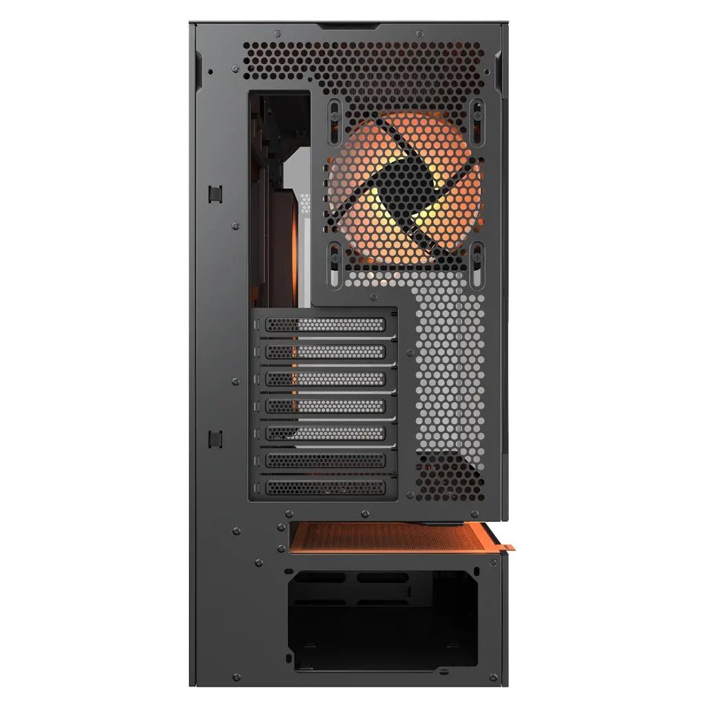 Cougar CFV235 Black ATX Mid-Tower Gaming PC Case with Tempered Glass and Central Floating Ventilation